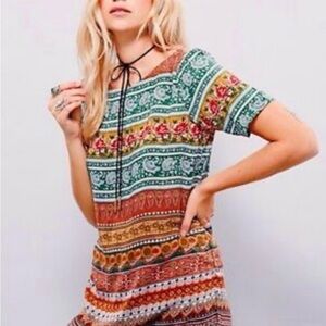 Novella Royale Mini Dress Free People Boho
